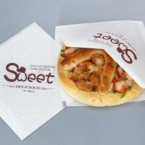 Shangke Triangle Open Paper Bag 100 Kraft Oil-Resistant Sandwich Donut Puff Crepe Bag