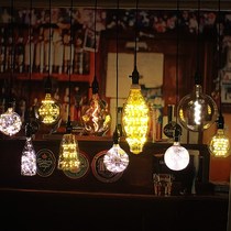 Shangke Edison led starry bulb e27 screw Port retro light source warm light white yellow light energy-saving tungsten wire personality