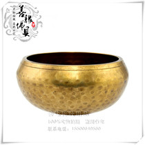 Import Buddhas soundbowl turn to bowl thickened Footone bowl French sound bowl Fantone bowl Aperture 12cm