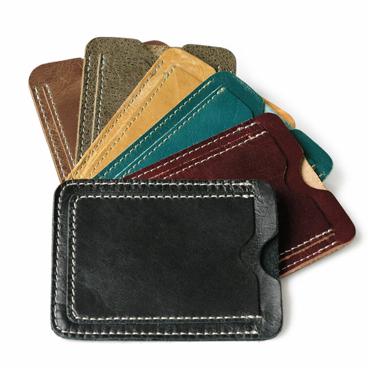 Brief Driving License Piece Package Driver's License Kit Genuine Leather Card Bag Zero Wallet Bus Card Bag 