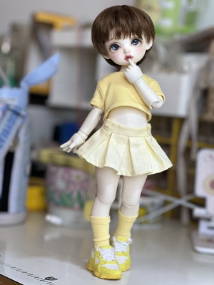 taobao agent BJD baby clothes, T -shirts, super short skirts, six points, six -point four -point five -point baby clothes (excluding dolls)