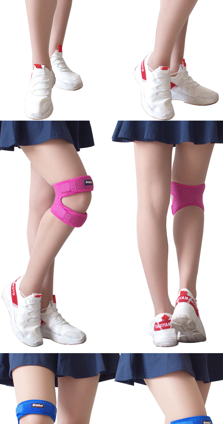 Quỳ vành đai thể thao miếng đệm đầu gối ladies đặc biệt khum bảo vệ chấn thương doanh cố định mùa hè chạy bảo vệ đầu gối băng đầu gối bảo vệ dây chằng