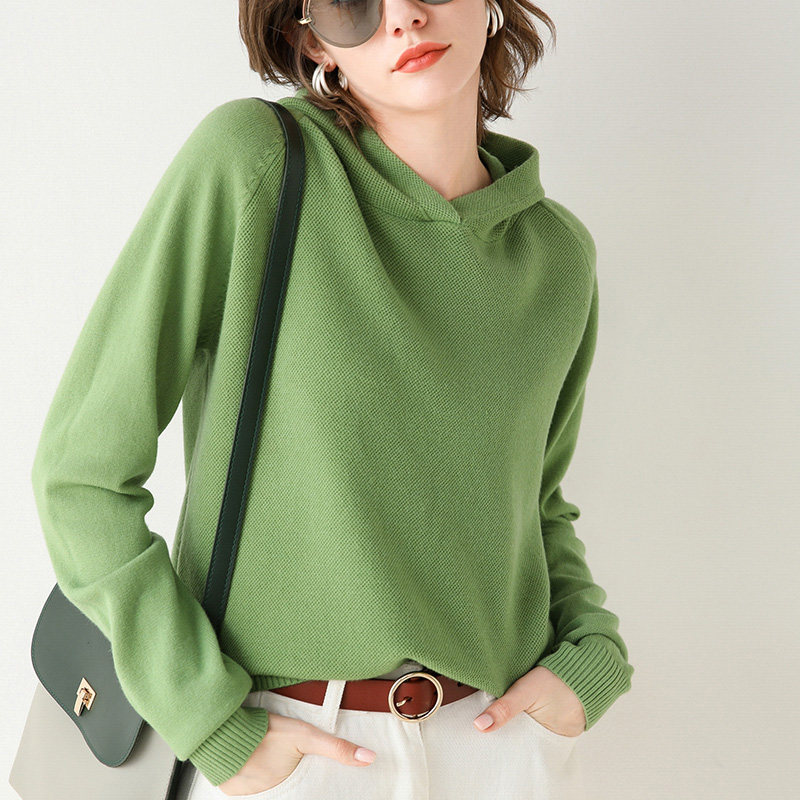 Comfort for this 2021 Autumn Winter New Loose Clothing Women Fashion 100 lap hat with underhand jersey