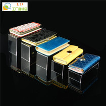 Jewelry display rack Transparent acrylic shoe rack Cosmetics jewelry props five-layer U-shaped ladder frame