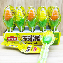 Childrens creative corn flavor lollipop FCL batch bulk cute candy Kindergarten children share snacks wholesale
