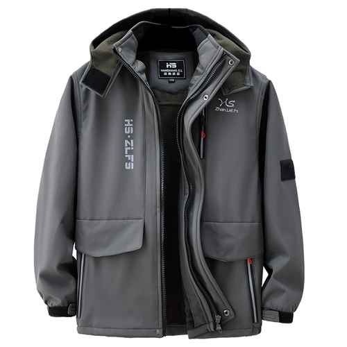 Зимний водонепроницаемый утепленный камуфляжный комплект, дорожная удерживающая тепло куртка, спортивный костюм с капюшоном, увеличенная толщина