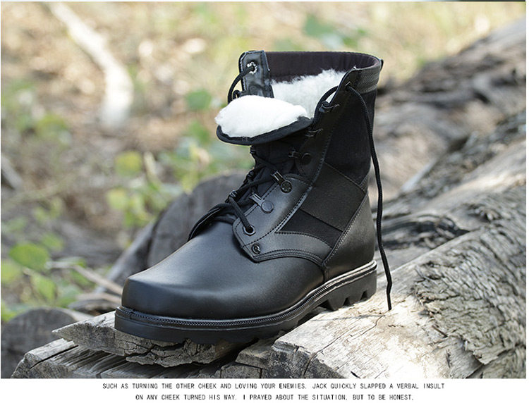 Boots militaires pour homme - porter - Ref 1398093 Image 12