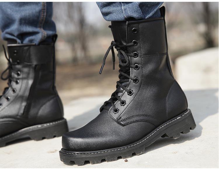 Boots militaires pour homme - porter - Ref 1396877 Image 18