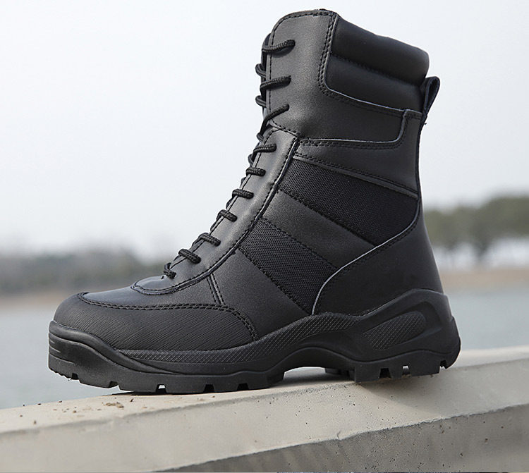 Bottes militaires pour homme - porter - Ref 1398378 Image 19