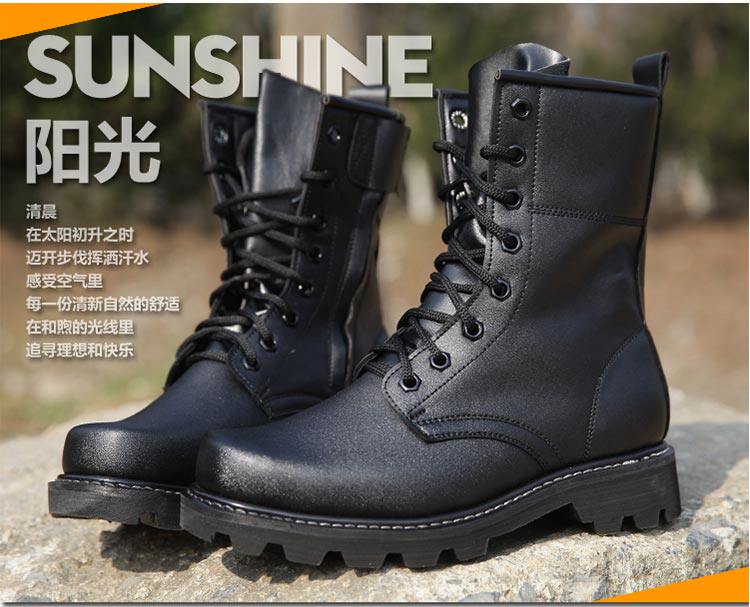 Boots militaires pour homme - porter - Ref 1396877 Image 8
