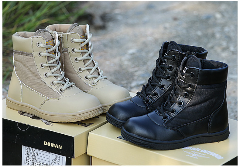 Boots militaires pour homme - porter - Ref 1397076 Image 24