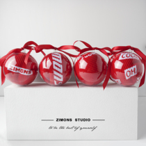 Red socks cotton mens long socks are the year of the cow red wedding socks womens creative gifts.