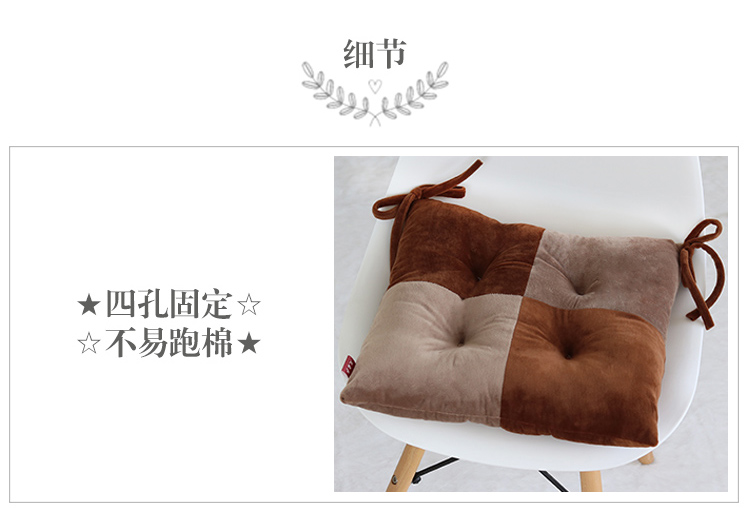 Sang trọng đệm đệm bàn ăn đệm máy tính ghế pad sinh viên mùa đông phân ghế đệm đệm văn phòng - Ghế đệm / đệm Sofa ghế nệm ngồi bệt