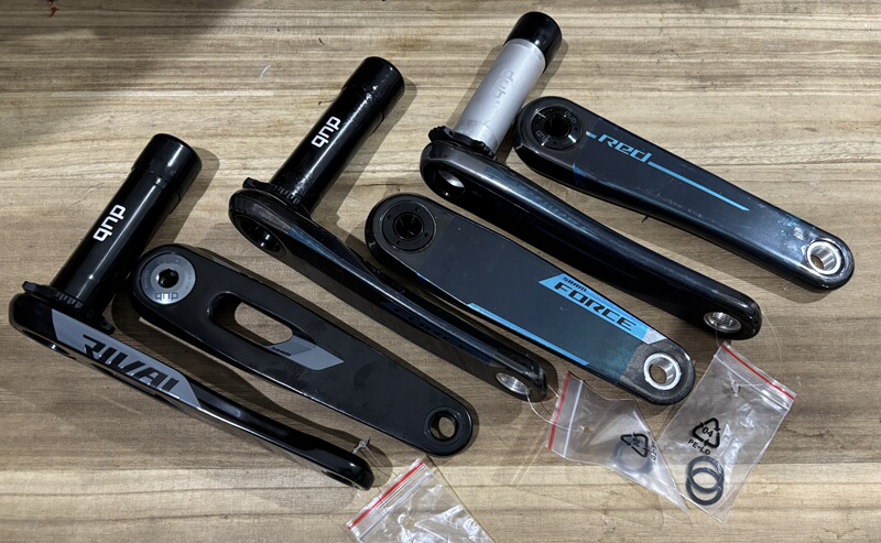 Sram Rival Force Red E1 Crankset 8-Bolt Dub Crank New Aluminum Alloy Carbon Fiber Crankset Sram Rival Force Red E1 Crankset 8-Bolt Dub Crank New Aluminum Alloy Carbon Fiber Crankset