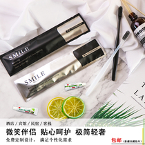Hotel guest house guest room disposable toothbrush tooth set toothpaste soft hair toiletries six-in-one set