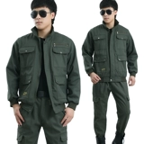 Флисовый демисезонный комбинезон, утепленные защищающие от холода камуфляжные штаны