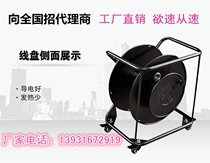 Audio and video reel cable reel reel reel reel reel reel reel video reel with brake wheel