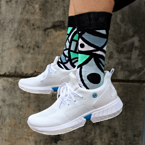 Гико -обувь Говоря о новых upney x hg совместные мягкие бомбы Новые технологии легкие удобные мужчины и женщины бегают спортивную обувь