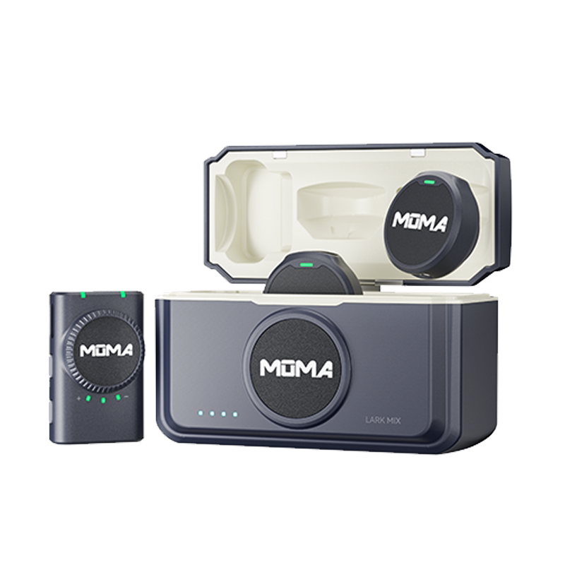 猛玛LARK MIX无线麦克风纽扣磁吸收音麦手机相机直播录音降噪猛犸
