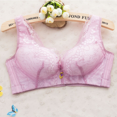 Mùa hè trên vòng thép-miễn phí tập trung tại womens đồ lót áo ngực băng thông rộng sexy với một loại kem áo ngực thoải mái ngực nhỏ.