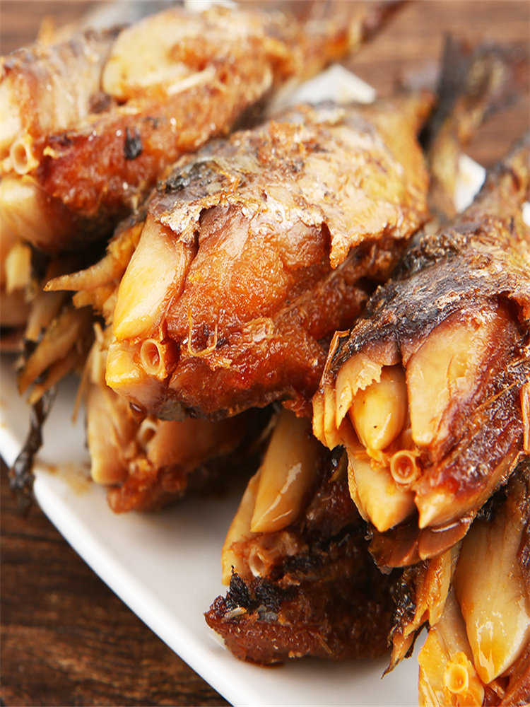Pxz Fermented Soybean Mackerel Fresh Date Fish Meat Ready-To-Eat Delicacy Seafood Snack Fish Meat Side Dish for Rice and Wine
