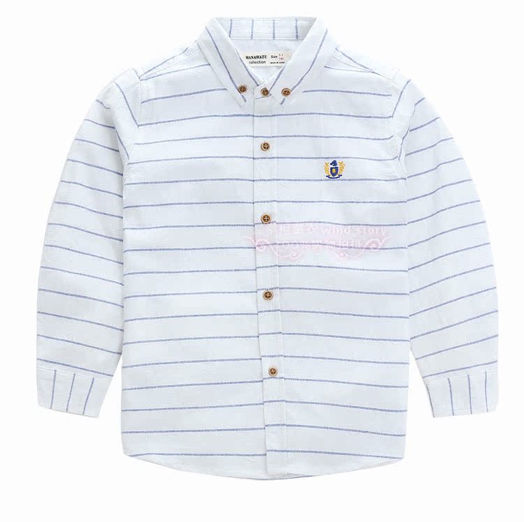 Chemise garcon à manche longue - Ref 2078945 Image 50