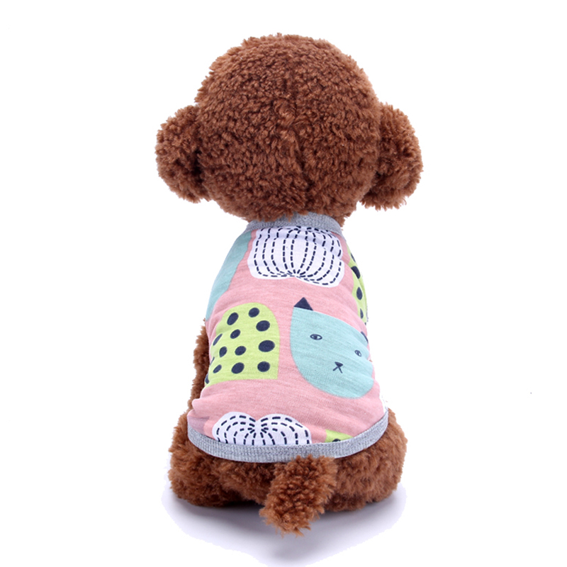 Chó quần áo gấu Teddy Xiong Bomei Chihuahua mùa hè chó nhỏ mèo tiếng Anh áo ngắn - Quần áo & phụ kiện thú cưng áo phao cho chó