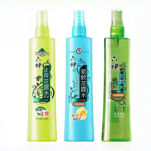 BG【拍一发三】商超花露水户外防蚊虫叮咬清香驱蚊止痒180ml/瓶