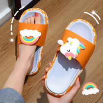 Slipper womens summer wear ins tide indoor home bathroom non-slip couple a cute childrens slippers men