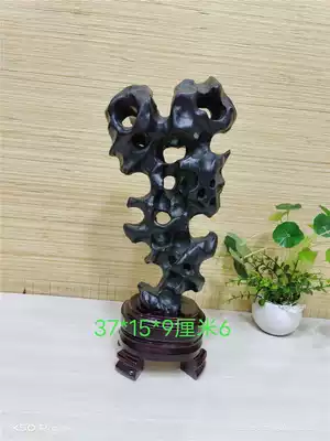 Chinese Taihu stone desk ornaments study ya for stone of Lingbi Stone, natural stone boutique Kistler townhouse collection