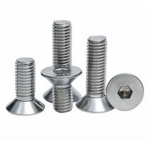 M3M4M5M6m304 stainless steel countersunk head hexagon socket screw length mm