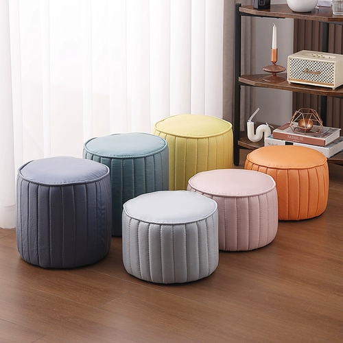 Маленький стул домашний детский стул с низким табуреткой, детская гостиная кожа на пирсе, простое кофейное столик мягкий сидень