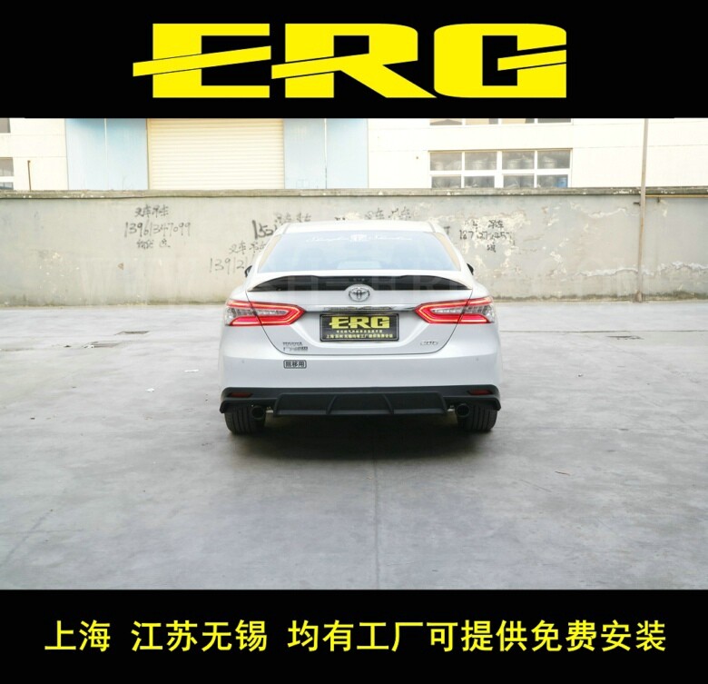 CAMRY Exhaust Pipe Refitting Mid-Tail Section Remote Control Bilateral Single-out Bilateral Double-out Original Position Installation