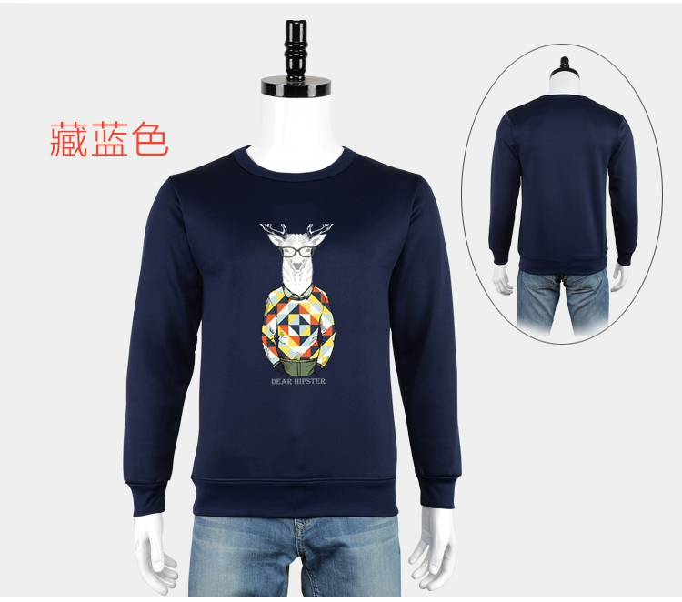 Áo chống thấm nước Nano chống bẩn quần áo ấm Công nghệ đen cộng với áo thun nam nhung dày, áo thun dài tay siêu thấm nước