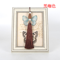 Upscale small hanging ears Curtain Window Mantle curtain Hanging Ears Streaming Su Small Spike with pillow Flow Su Hanging Zagu Bookmark