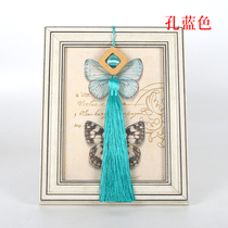 Large scale High-end Small Hanging Ears curtains Hanging Ears Streaming Suo Small Ears Window Mantle Hugging Fluor-Hanging Zagu Wind Bookmarking Window