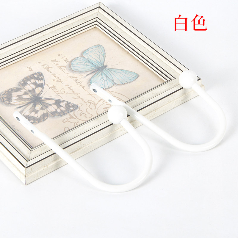 U Type Wall Hook Curtain Wall Hook curtain Curtain Hook curtains Curtains Fashion Modern Wind Round Head