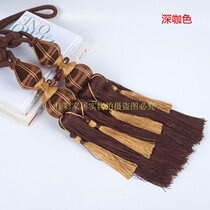 (High-end large type) curtain hanging ball tie rope curtain buckle hanging ear