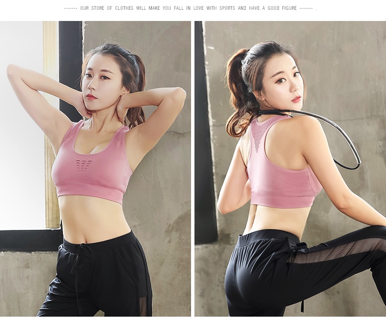 Kích thước lớn phòng tập thể dục thể thao vest kiểu áo ngực chống sốc chạy yoga chất béo mm200 kg thu thập mà không có vòng thép đồ lót dây kháng lực mini band