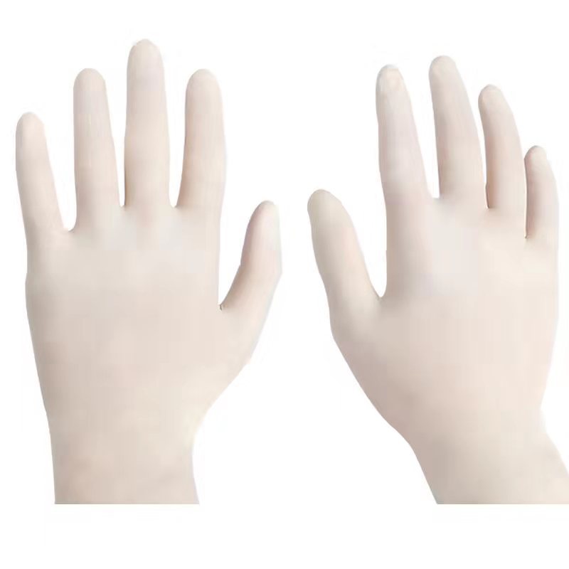 Disposable Rubber Exam Gloves Latex Gloves Livestock Laboratory Food Household Gloves Individually Packed