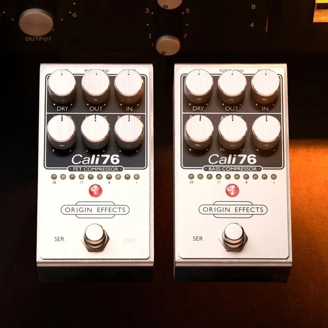 British Origin Effects Cali76 Compact Bass Guitar Bass Compression Effect Pedal