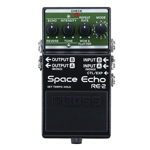 Roland Roland BOSS RE-2 эффектор педали космического эха гитарный эффектор ленточный ревербератор