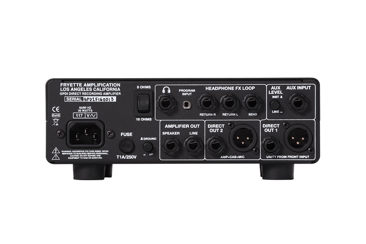 Fryette Valvulator GP DI Guitar Loa Hộp Headbox Bộ khuếch đại sân khấu tương tự - Loa loa loa công suất lớn