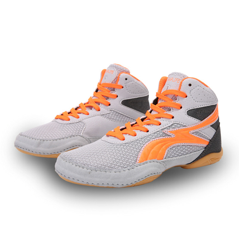 Day-key Emmy Wrestling Shoes Boxing Shoes New Children Training Martial Arts Percussion Boxing BOXING CHAMP