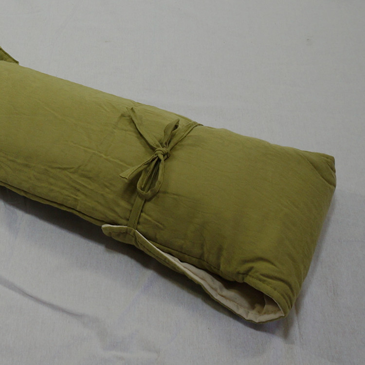 Knee piano bag linen children's guqin bag pure cotton dark flower small guqin coat blue flower piano bag waterproof double shoulder back piano bag