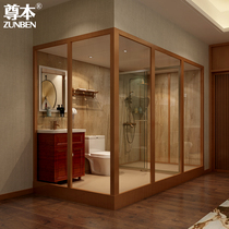 SMC overall shower room integrated toilet household dry and wet separation bathroom room bath room integrated bathroom