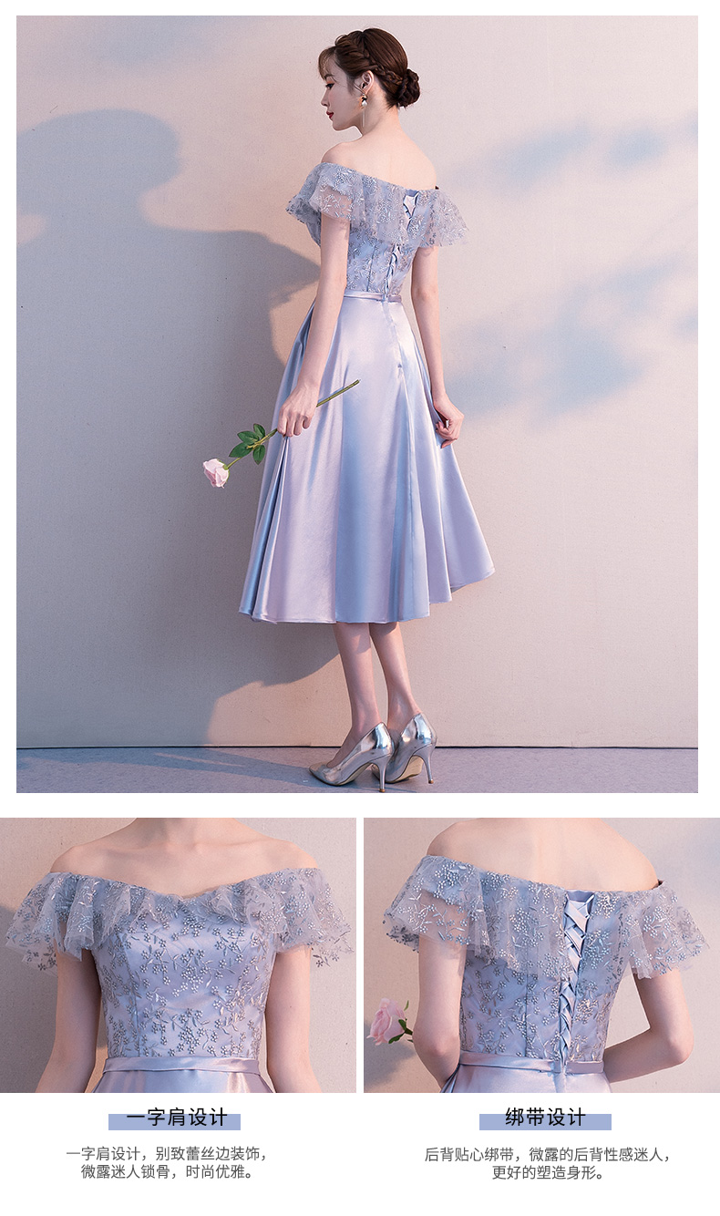 Robe de soirée      manchon de cloche - Ref 3213259 Image 14