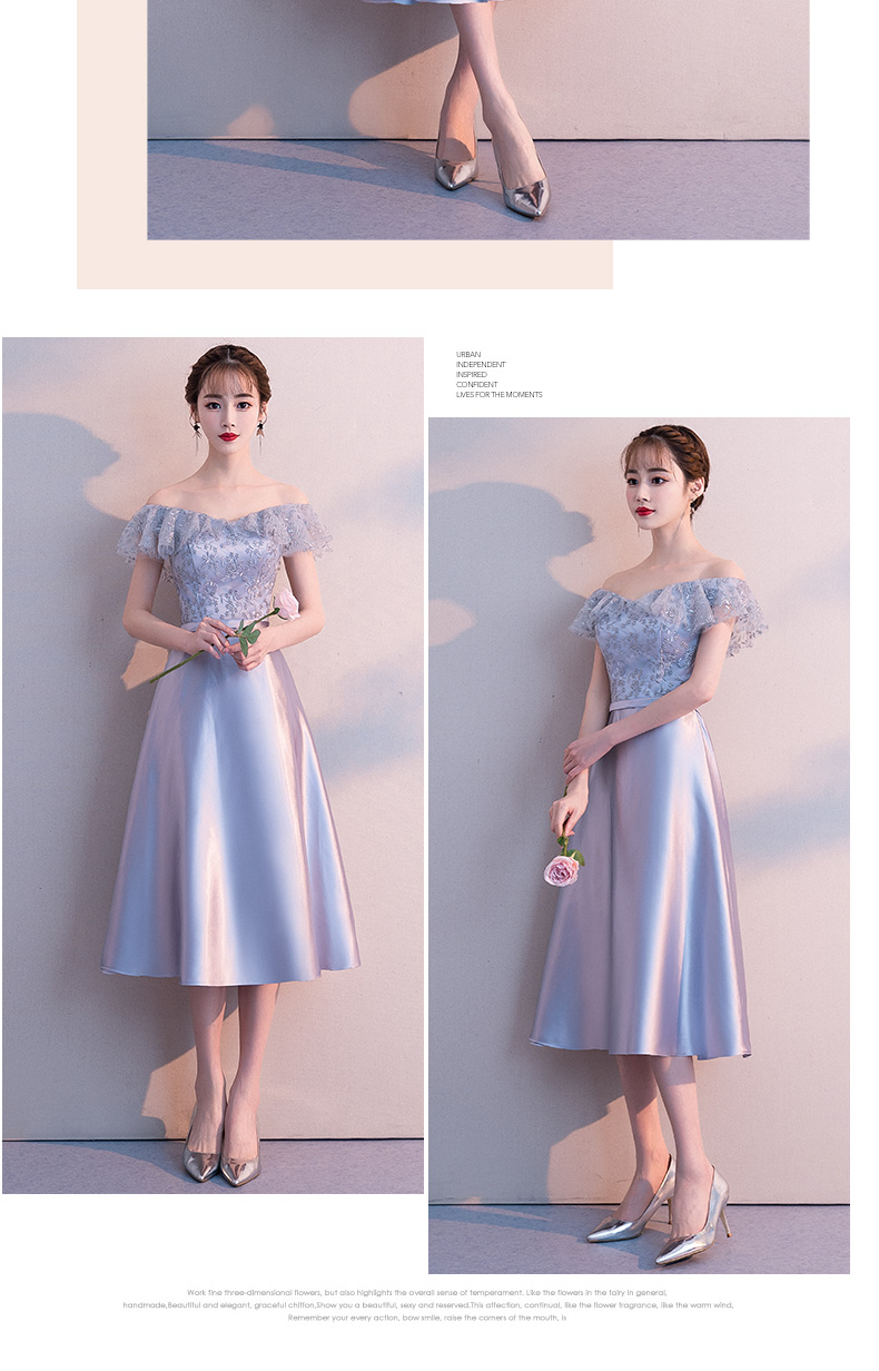 Robe de soirée      manchon de cloche - Ref 3213259 Image 12