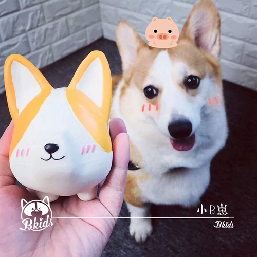 Little B Cuby Self -сделанная игрушка Ke Pig Coquettish и короткие ноги, кусание, укус, вентиляция, латексная игрушка милая свинья -это игрушки Corki