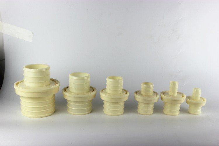 Water pipe plastic adapter ABS plastic connector Agricultural irrigation blue water belt quick movable connector